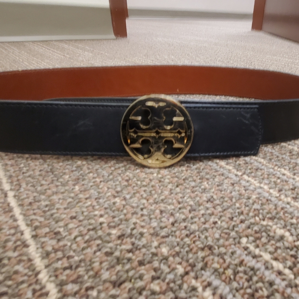 Black Tory Burch Belt Originally $198